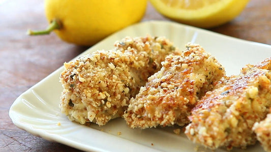 Almond Crusted Baked Fish