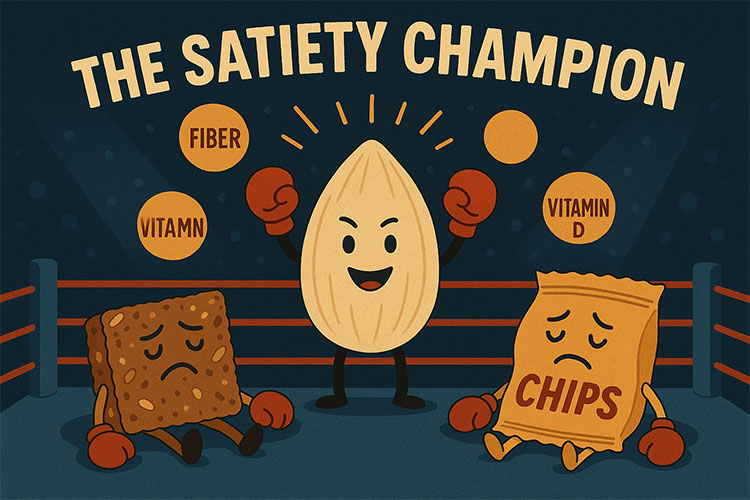 Satiety & Weight Management: How AlmondRx Protein Keeps You Full