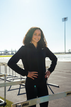 Brinley Campbell, Division 1 track and field star.