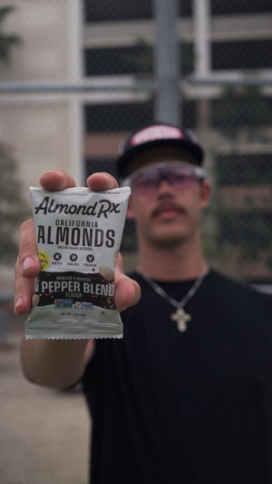 Colton LaFave, SDSU star pitcher, holding up his favorite snack.
