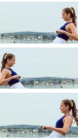 Holly Handler - Women's Rowing Prep work